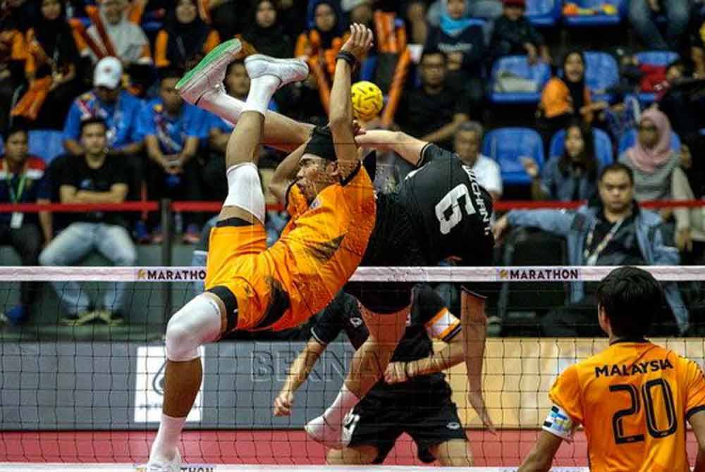 Arena takraw bakal memasuki lembaran baharu dengan pengenalan sistem ranking dunia. Foto Agensi