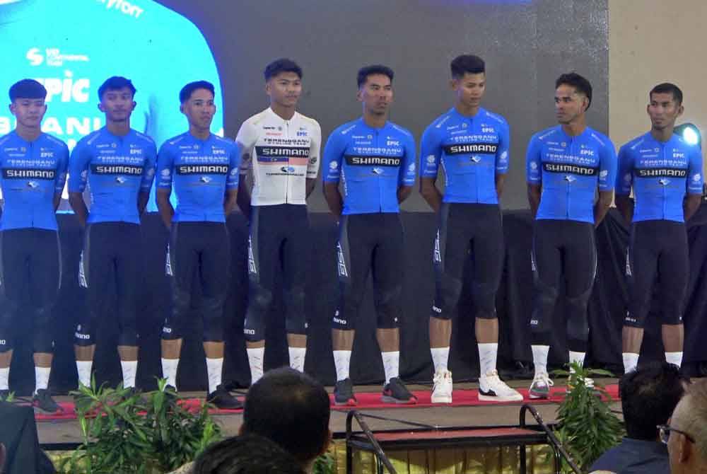 Barisan pelumba-pelumba tempatan Terengganu Cycling Team(TSG) bagi musim 2024 yang diperkenalkan pada majlis yang telah berlangsung pada 21 Januari lalu.