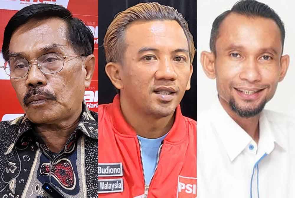 Dari kiri: Asfar, Mahfud dan Tengku Adnan