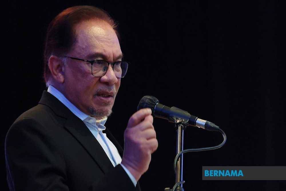 Perdana Menteri, Datuk Seri Anwar Ibrahim. Foto fail Bernama