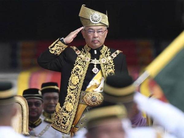 Al-Sultan Abdullah Ri’ayatuddin Al-Mustafa Billah Shah. Foto fail Bernama