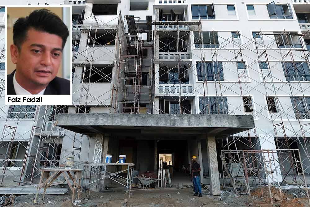 Trend peningkatan pembinaan projek apartmen dan unit studio di ibu negara dan bandar utama seperti Petaling Jaya dan Johor Bahru perlu dikawal pihak berautoriti. Gambar hiasan Bernama (Gambar kecil: Muhammad Faiz)