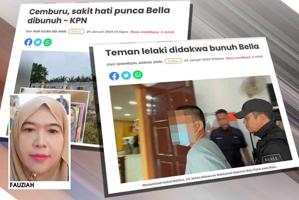 Pada Rabu, Ketua Polis Negara, Tan Sri Razarudin Husain berkata, hasil siasatan dilakukan telah mengenal pasti motif pembunuhan Mila Sharmila Samsusah, 32, disebabkan cemburu dan sakit hati manakala punca pula keretakan di kepala akibat objek tumpul.