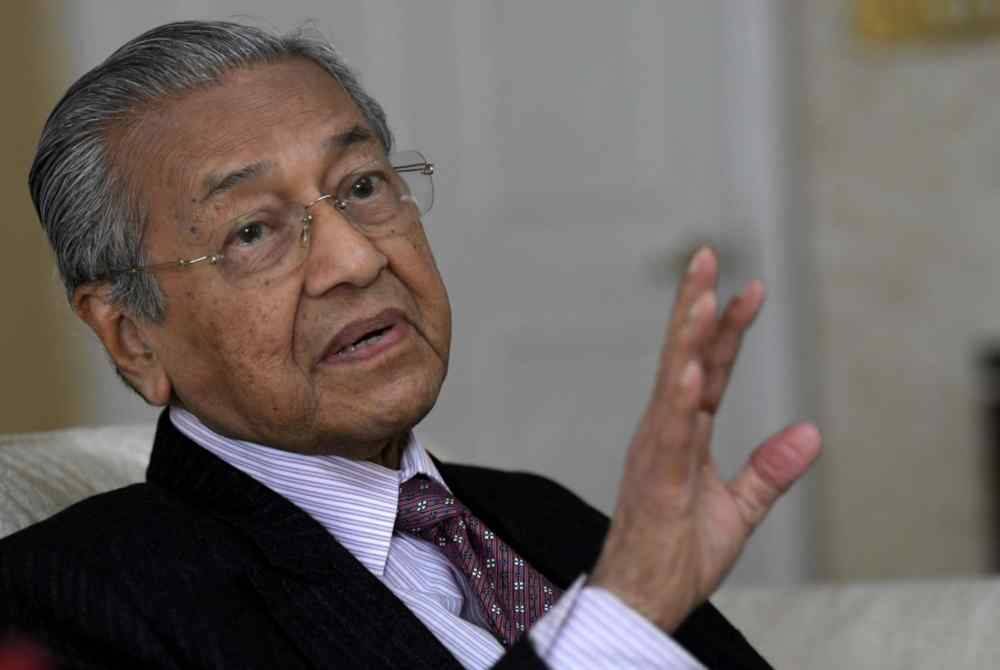 Dr Mahathir. Foto Bernama