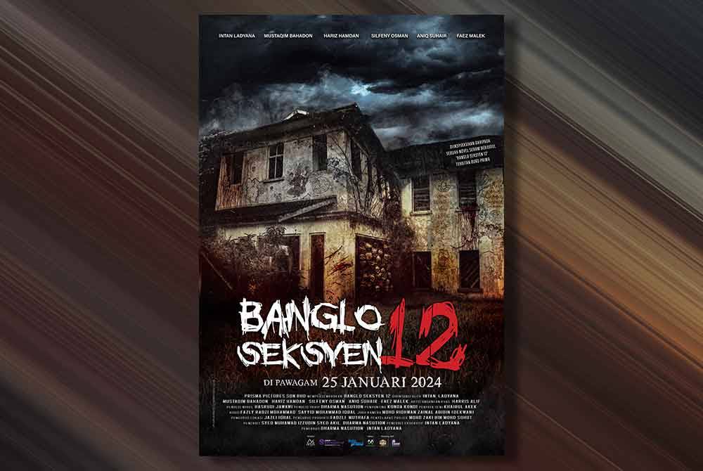 Filem seram Banglo Seksyen 12 bakal menghantui peminat filem tanah air bermula 25 Januari ini.