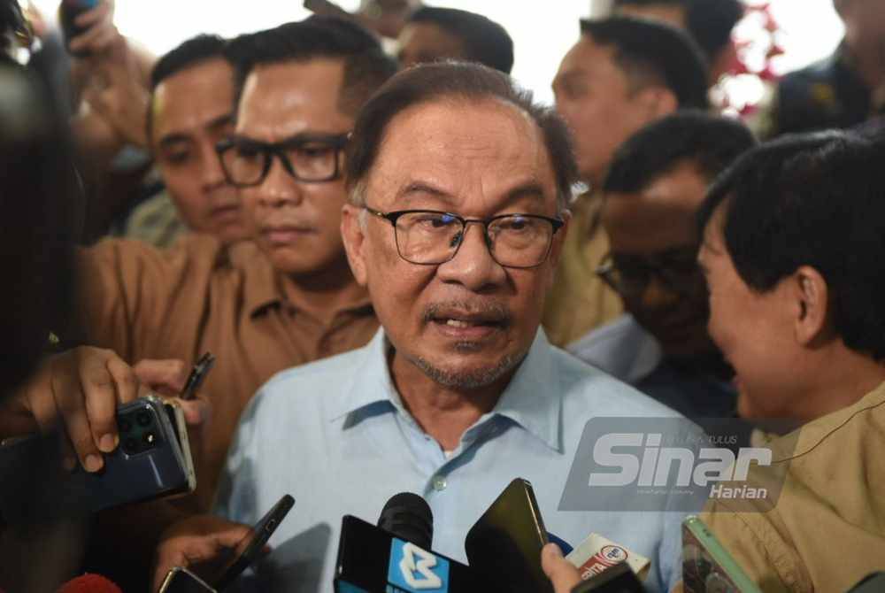 Anwar Ibrahim. Foto Sinar Harian-MOHD RAFIQ REDZUAN HAMZAH