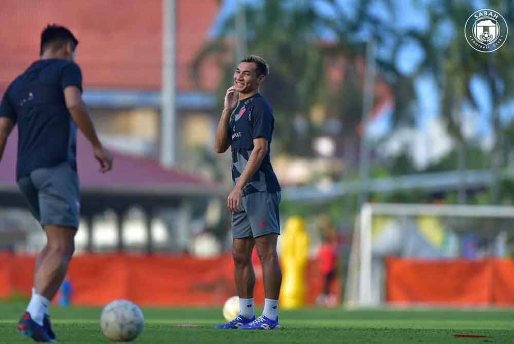 Rizal bersama Sabah FC pada musim 2022 dan 2023. Foto SABAH FC