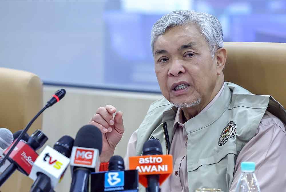 Ahmad Zahid. Foto Bernama