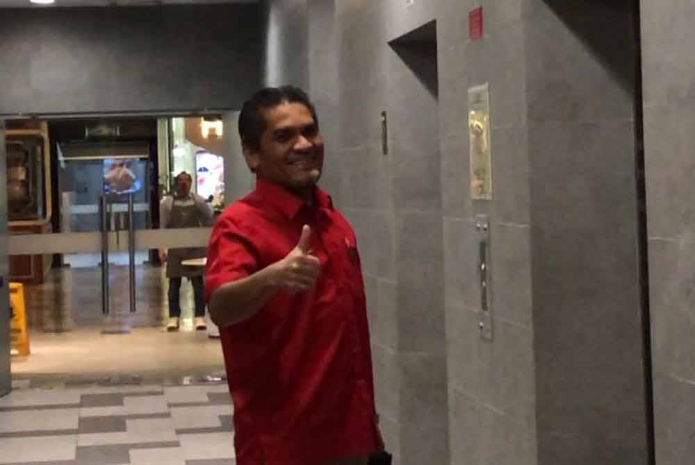 Mohd Radzi Jidin antara pemimpin Bersatu yang hadir ke Mesyuarat Pimpinan Tertinggi di Publika pada Ahad.