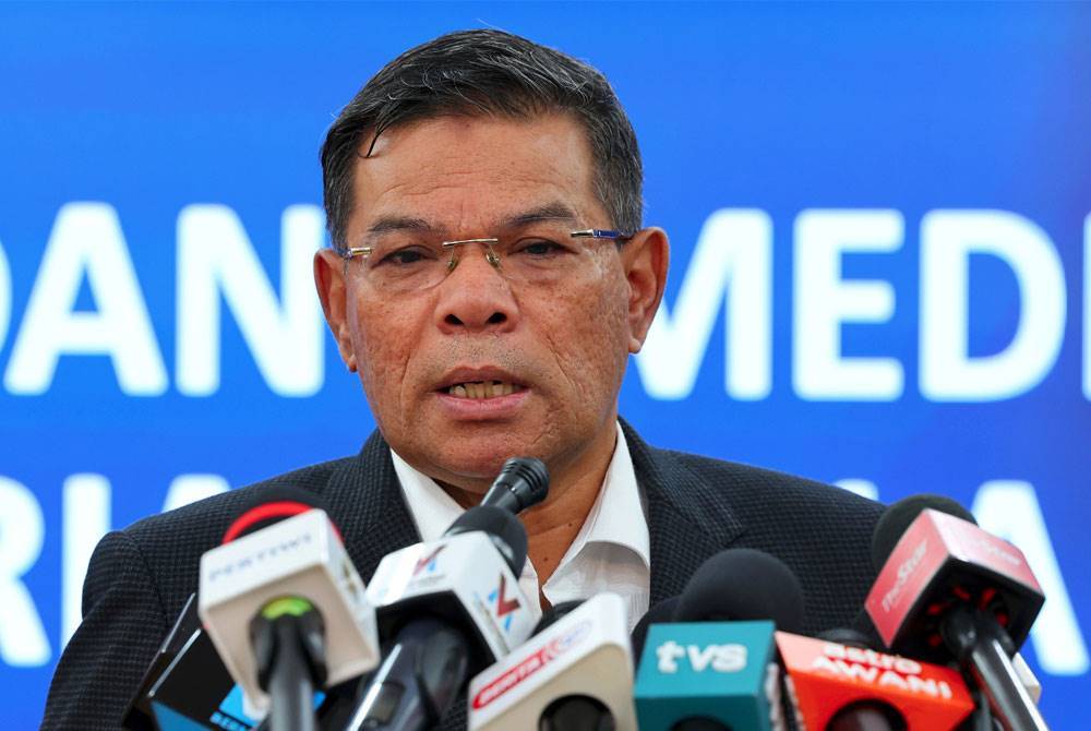 Saifuddin. Foto Bernama