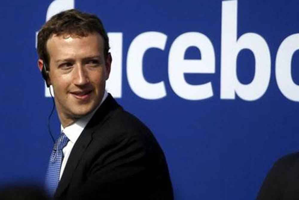 Nilai bersih kekayaan Zuckerberg mencecah AS$167 bilion iaitu peningkatan sebanyak A$27.6 bilion atau 19.88 peratus. - Gambar fail Reuters