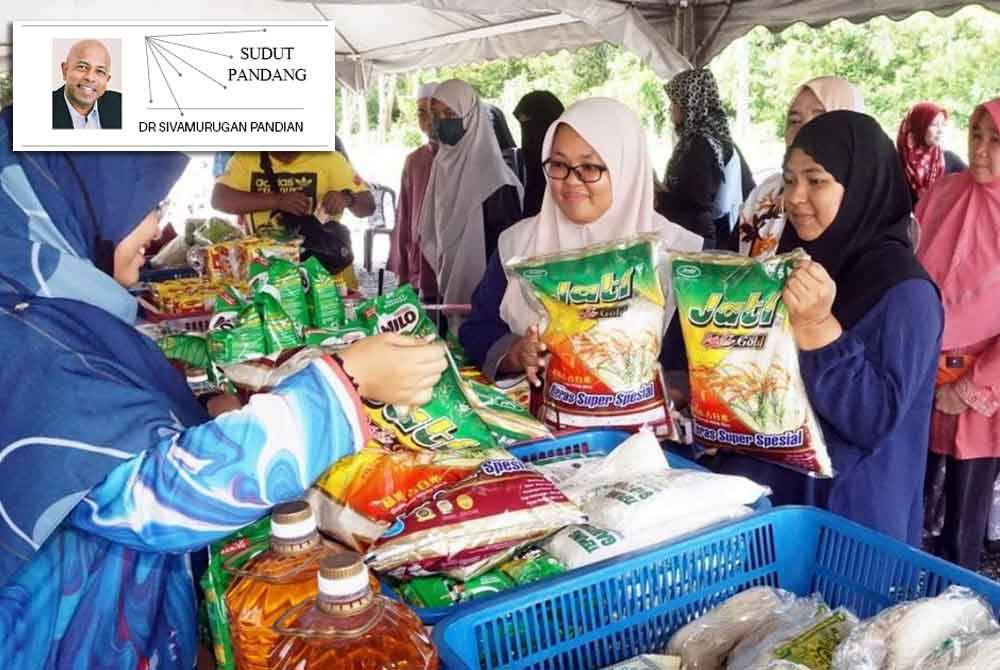 Jualan murah adalah sebahagian keupayaan bagi menangani krisis harga barang serta ringankan kos sara hidup rakyat. Gambar hiasan/Foto bernama