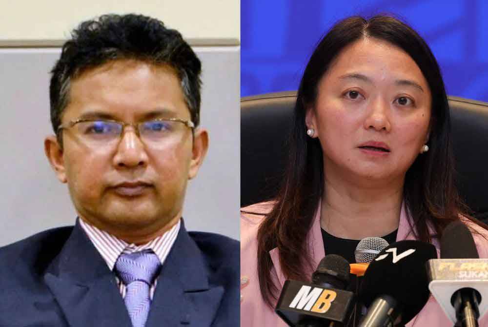 Dr Kamarul Zaman Yusoff dan Hannah Yeoh