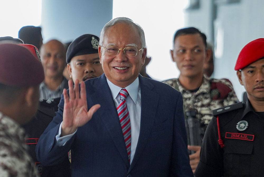 Bekas Perdana Menteri, Datuk Seri Najib Tun Razak.