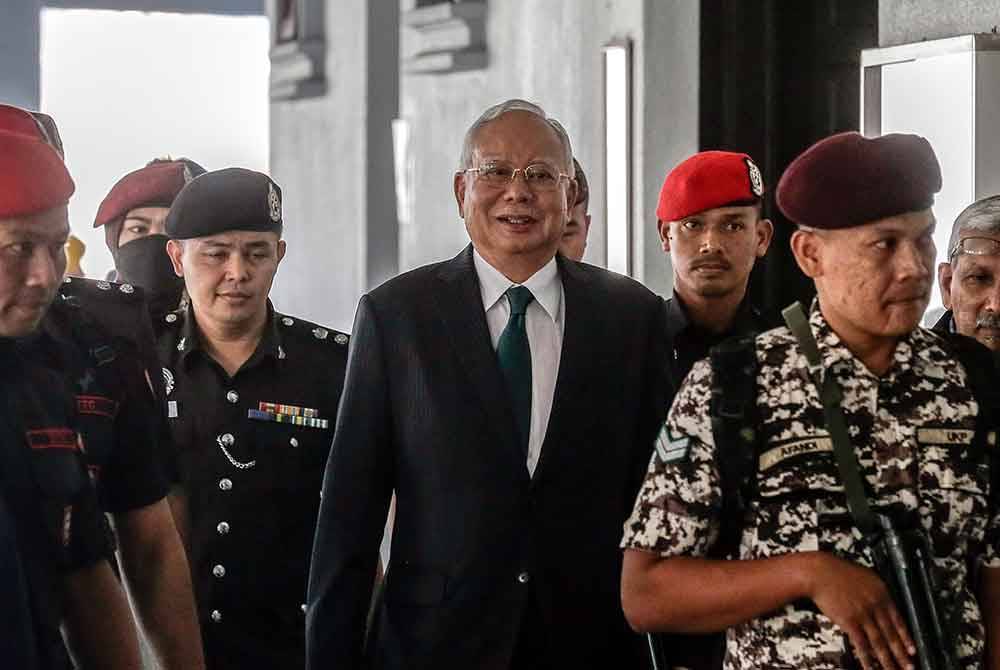 Bekas Perdana Menteri, Datuk Seri Najib Tun Razak.