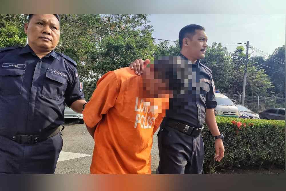 Suspek direman bagi kes amang seksual terhadap kanak-kanak lelaki pada Rabu.