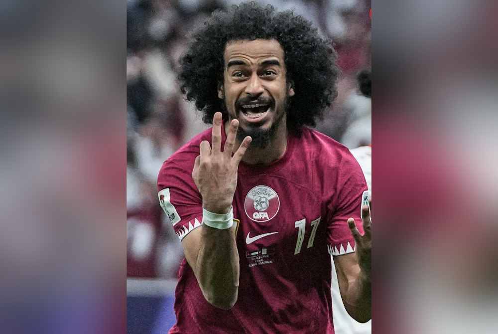 Akram Afif mesin gol Qatar. Foto Agensi