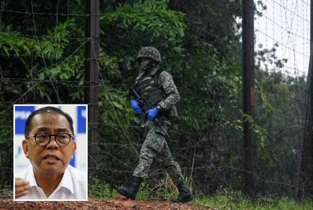 Angkatan Tentera Malaysia (ATM) konsisten dalam memastikan sempadan negara dikawal pada tahap tertinggi demi mengekalkan kedaulatan negara serta mengekang sebarang aktiviti pencerobohan. Gambar hiasan (Gambar kecil: Mohamed Khaled Nordin)