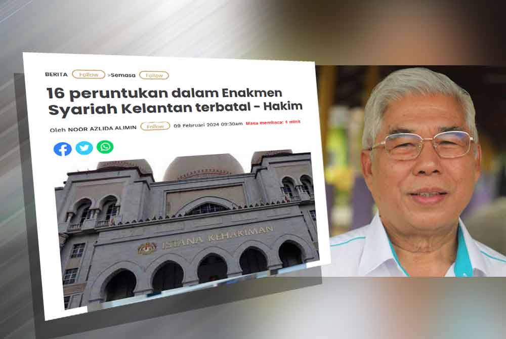 Laporan Sinar Harian. Hassan (kanan).