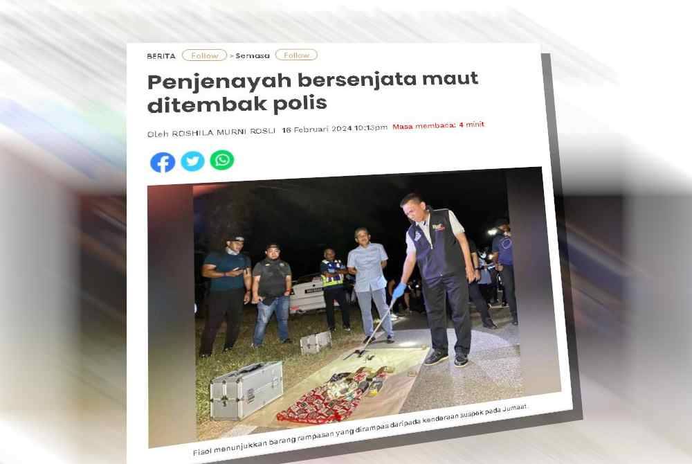 Laporan Sinar Harian.