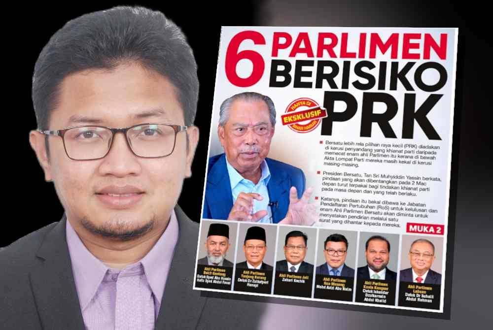 Zaharul. Laporan muka depan Sinar Harian pada Sabtu.