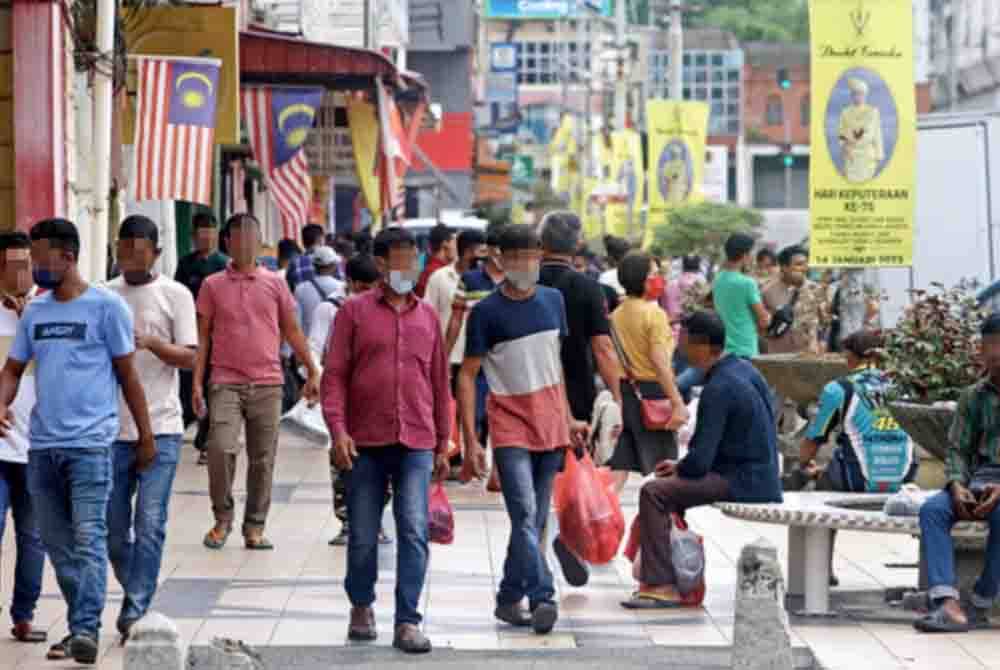 Sikap pengotor segelintir warga asing perlu ditegur. Gambar hiasan