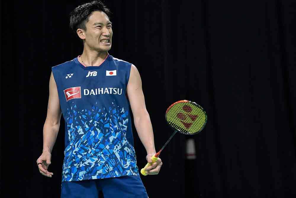 Momota. Foto Badminton Asia