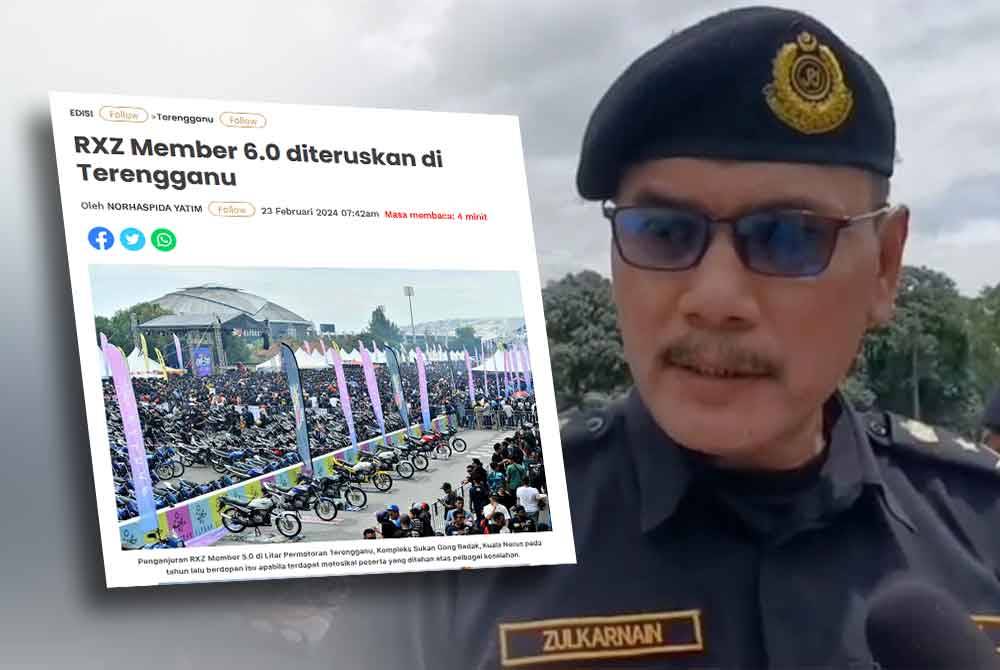 Laporan Sinar Harian (kiri), Zulkarnain