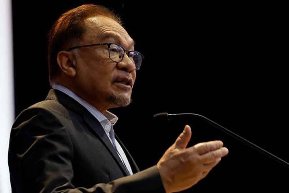 Anwar Ibrahim. Foto fail Bernama