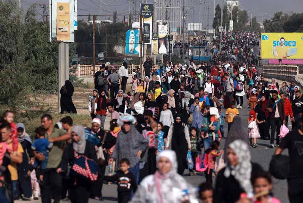 Penduduk Gaza yang hilang tempat tinggal tiada lagi lokasi selamat mahu dituju.