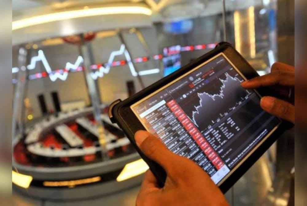 FTSE Bursa Malaysia KLCI meningkat 3.90 mata kepada 1,551.50 daripada 1,547.60 semasa ditutup semalam. - Gambar hiasan