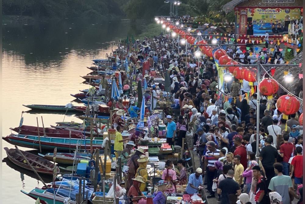 Antara lokasi pelancongan di Hatyai yang sering diserbu rakyat Malaysia kerana harga makanan yang murah dan sedap.