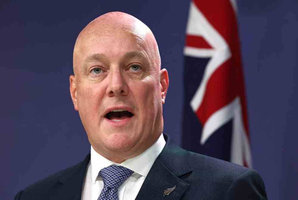 Perdana Menteri New Zealand Christopher Luxon. Foto AFP