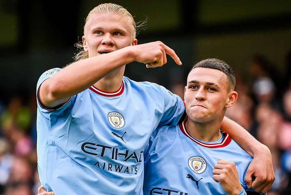 Haaland dan Foden menjadi antara penjana gol buat City musim ini. - Foto: Agensi