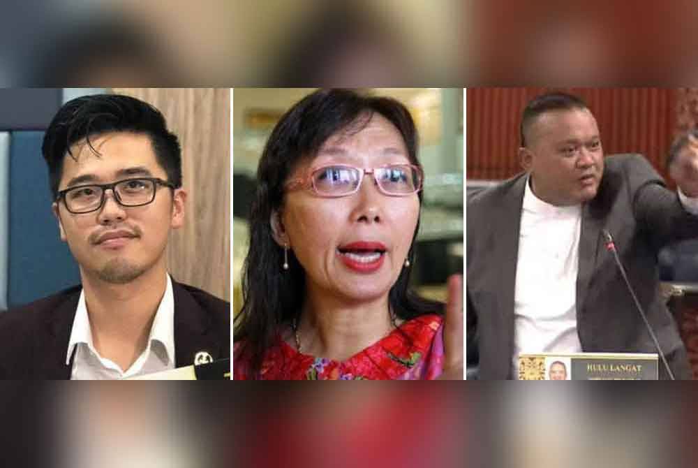 Dari kiri: Howard, Teresa Kok, dan Mohd Sany