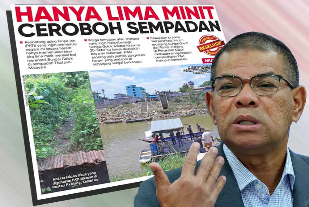 Laporan khas Sinar Harian pada 26 Februari lalu mengenai tinjauan di sekitar Sungai Golok.