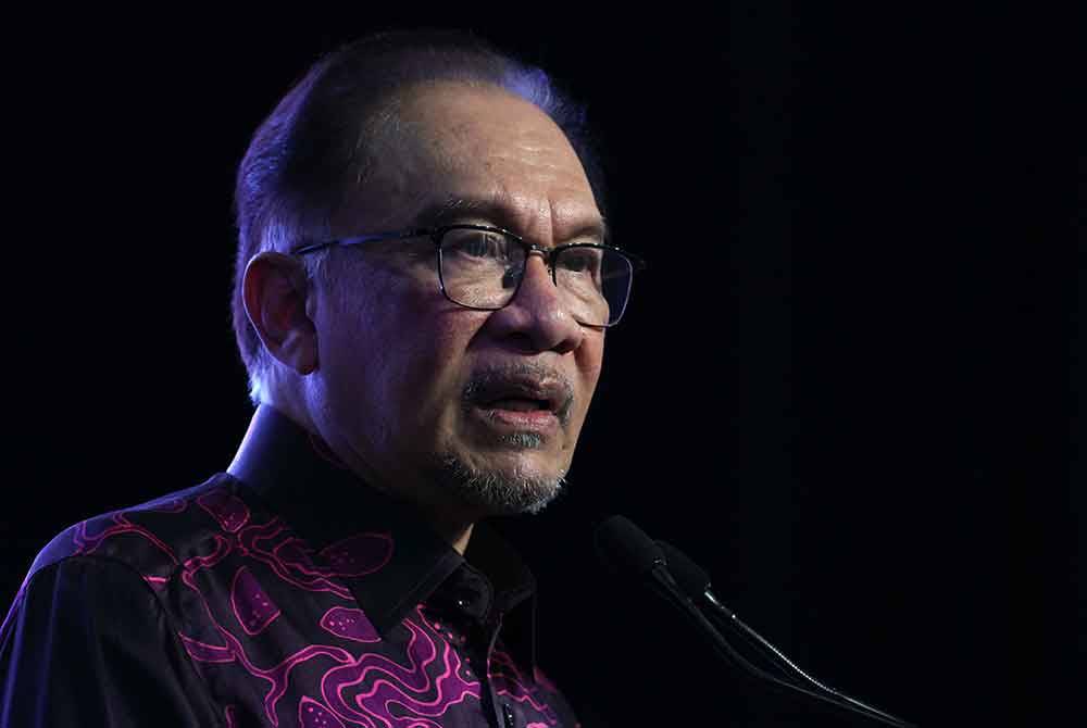 Anwar Ibrahim. - Foto Bernama