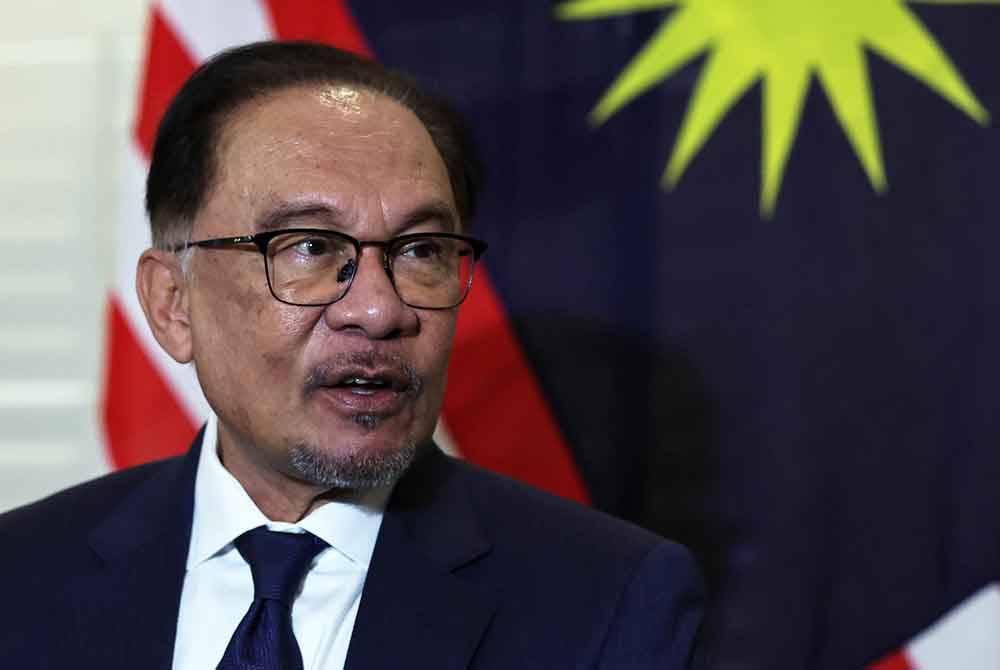 Anwar Ibrahim. Foto Bernama