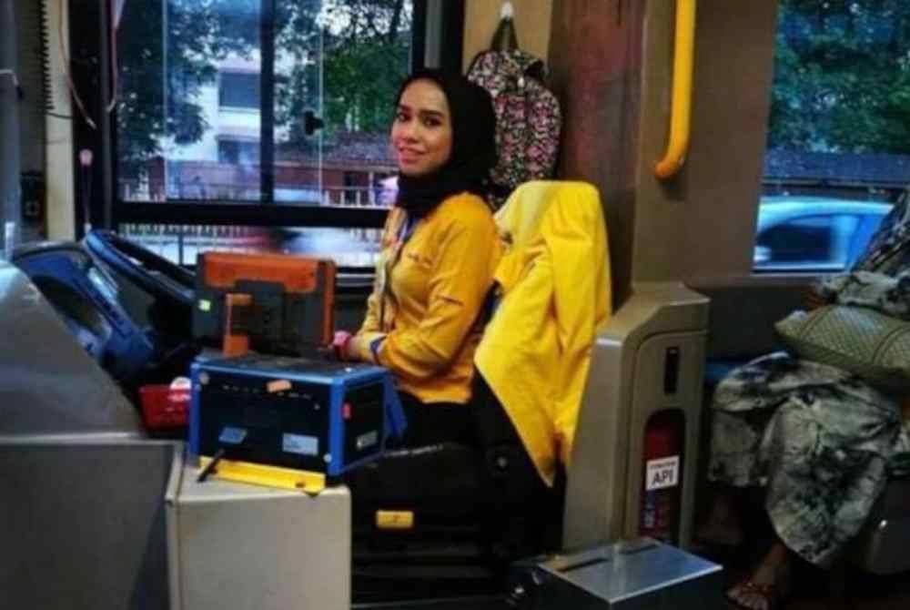 SSalfarina berkata, beliau pernah diludah, dipekik dan dibaling botol oleh penumpang hingga terpaksa melaporkan kejadian itu kepada pihak berkuasa. Foto Bernama