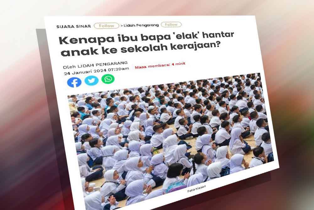 Laporan Sinar Harian.