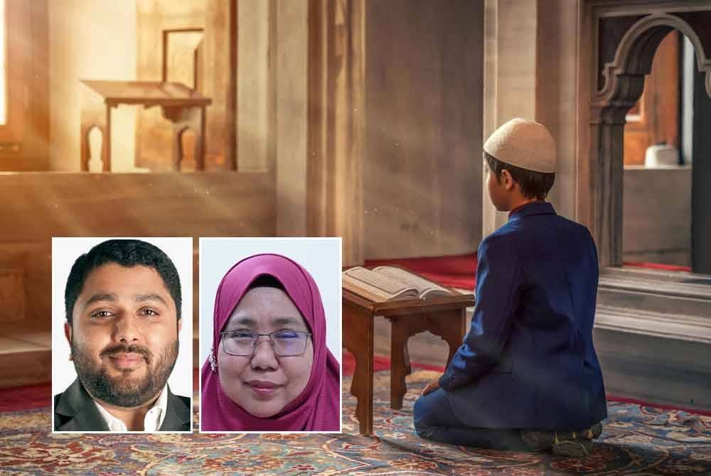 Untuk berkongsi ilmu dengan lebih meluas, peserta juga diberi alternatif untuk mengikuti kelas tersebut secara atas talian. Gambar hiasan, gambar kecil dari kiri: Shaykh Sharif, Marhaini