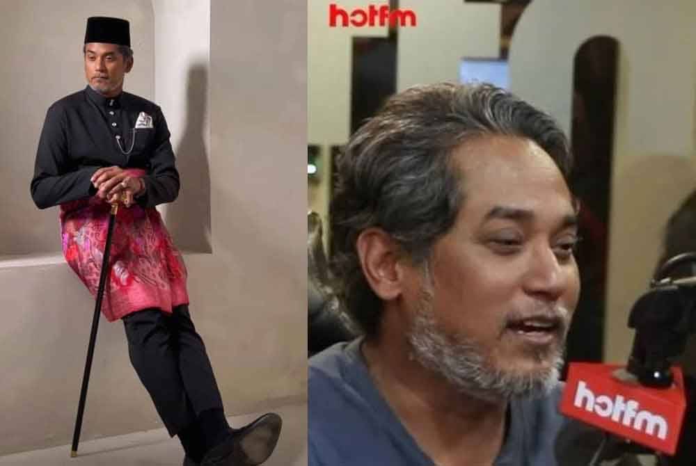 KJ menjadi model untuk baju Melayu untuk sebuah syarikat pakaian raya terkemuka