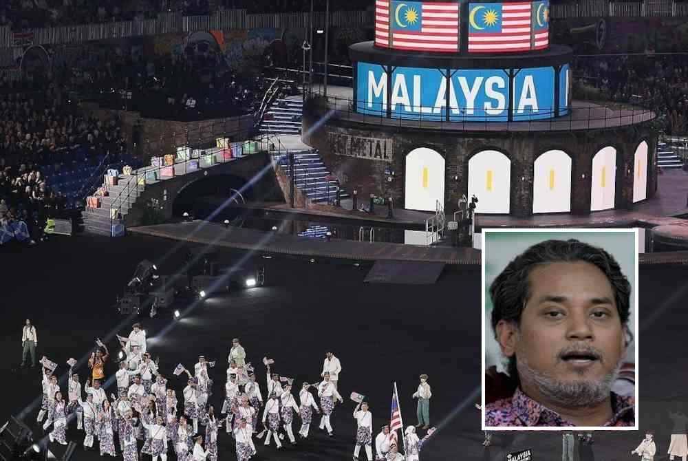 Khairy Jamaluddin (gambar kecil) menyifatkan cadangan Malaysia menganjurkan Sukan Komanwel 2026 satu tindakan melulu berikutan penganjuran temasya tersebut berbaki dua tahun lagi. Gambar hiasan