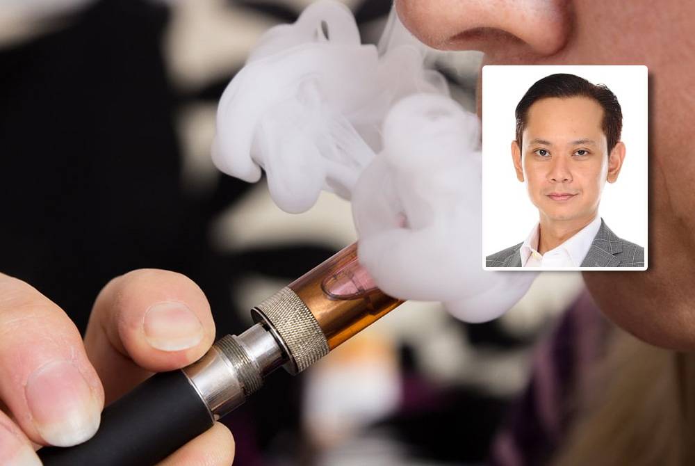 Industri vape pada masa ini mempunyai lebih daripada 3,000 peniaga tempatan. Gambar kecil: Ridhwan Rosli