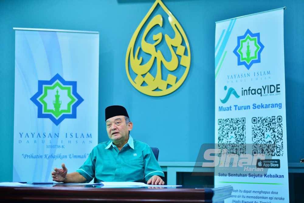 Tan Sri Mazlan Mansor. Foto Sinar Harian ASRIL ASWANDI SYUKOR