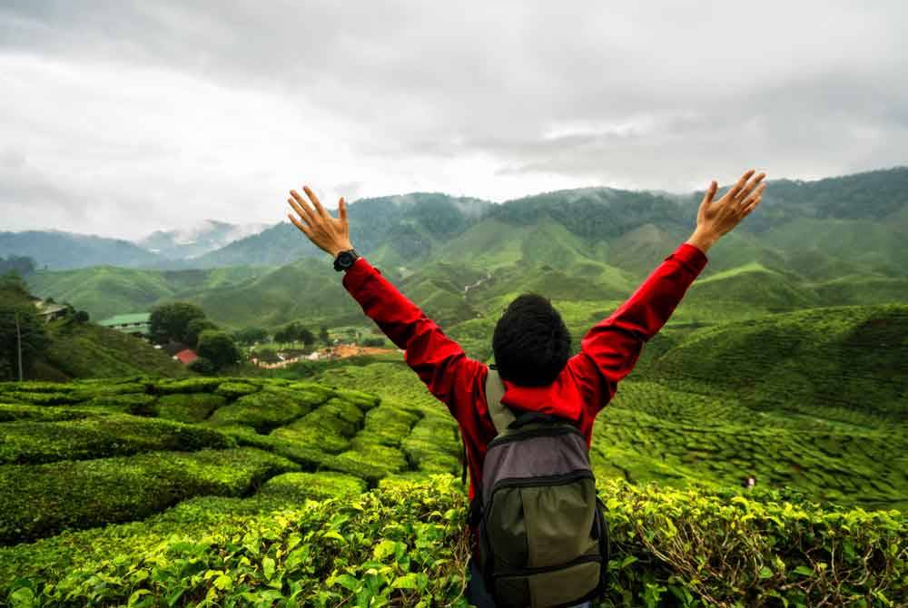 Cameron Highlands, Pahang diiktiraf sebagai 10 Bandar Paling Bahagia di Malaysia pada tahun ini. Gambar hiasan 123RF