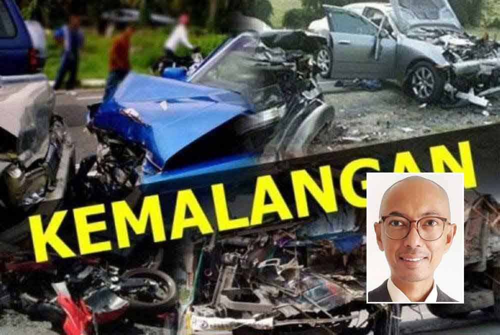 Kejadian kemalangan maut di negara ini sangat membimbangkan kerana jumlahnya yang meningkat saban tahun terutama menjelang setiap kali sambutan perayaan. Gambar hiasan, gambar kecil: Tengku Ahmad Marwan