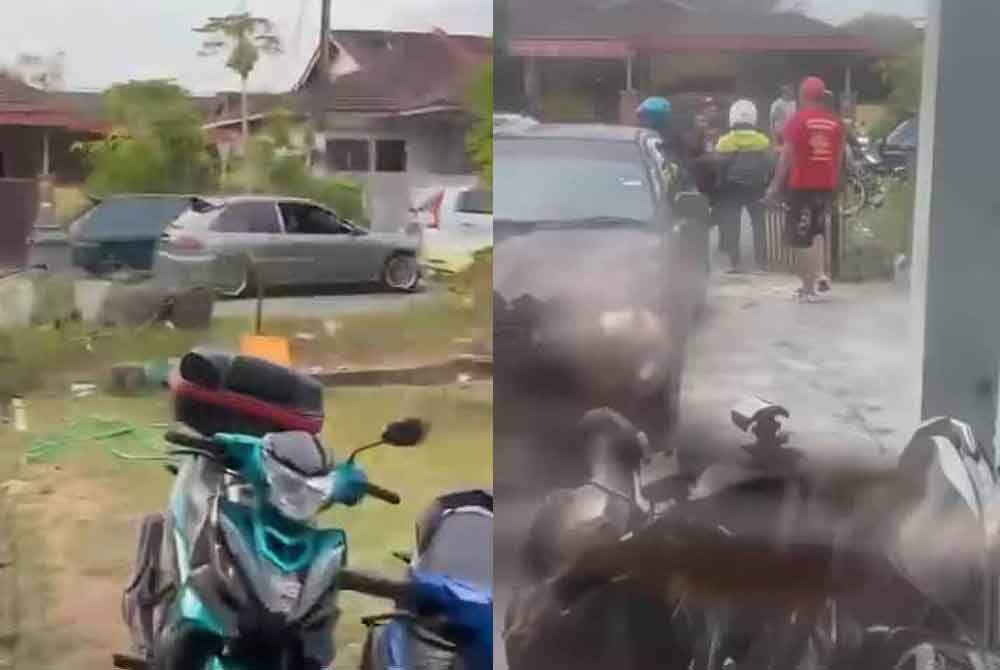 Tangkap layar video tular memaparkan sekumpulan lelaki dipercayai membawa remaja lelaki dalam sebuah kereta di Taman Kota Masai, Johor Bahru pada Jumaat.