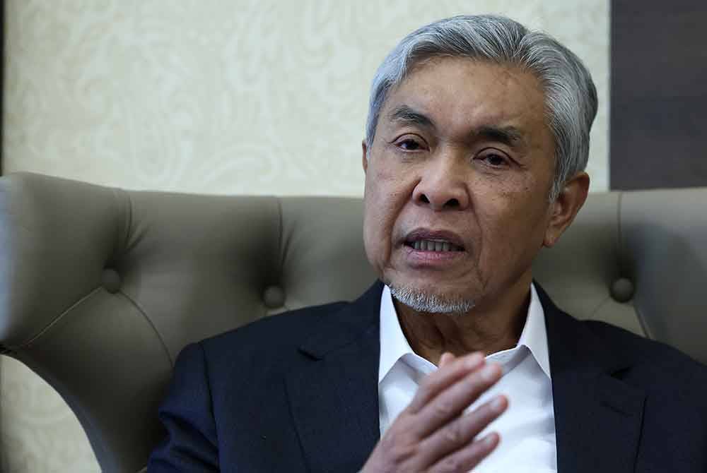 Ahmad Zahid. Foto Bernama