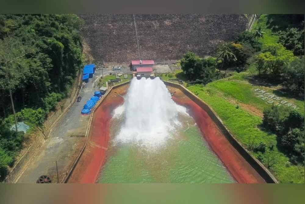 Keseluruhan takungan di Empangan Pedu, Muda dan Ahning merekodkan sebanyak 72.60 peratus setakat Ahad.